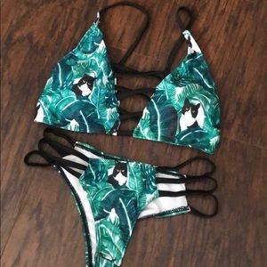 Rainforest Print Swimsuit